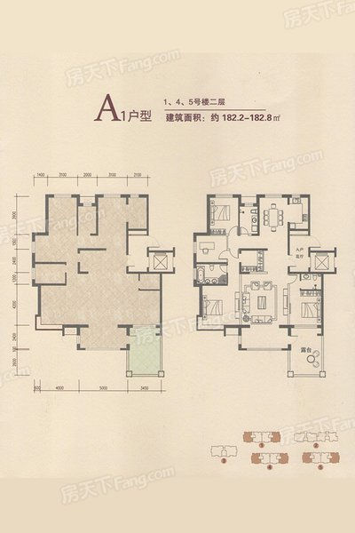 仁晟裝飾翠島天成戶型